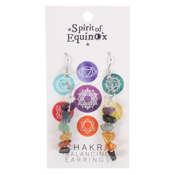 Chakra balancing earrings