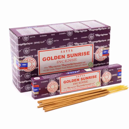 Satya Golden Sunrise Incense Sticks