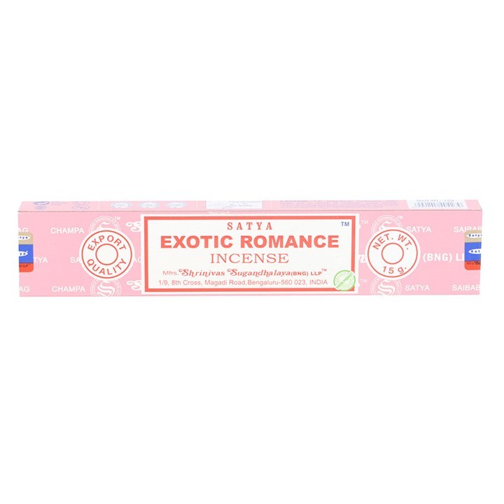 Satya Exotic Romance Incense Sticks