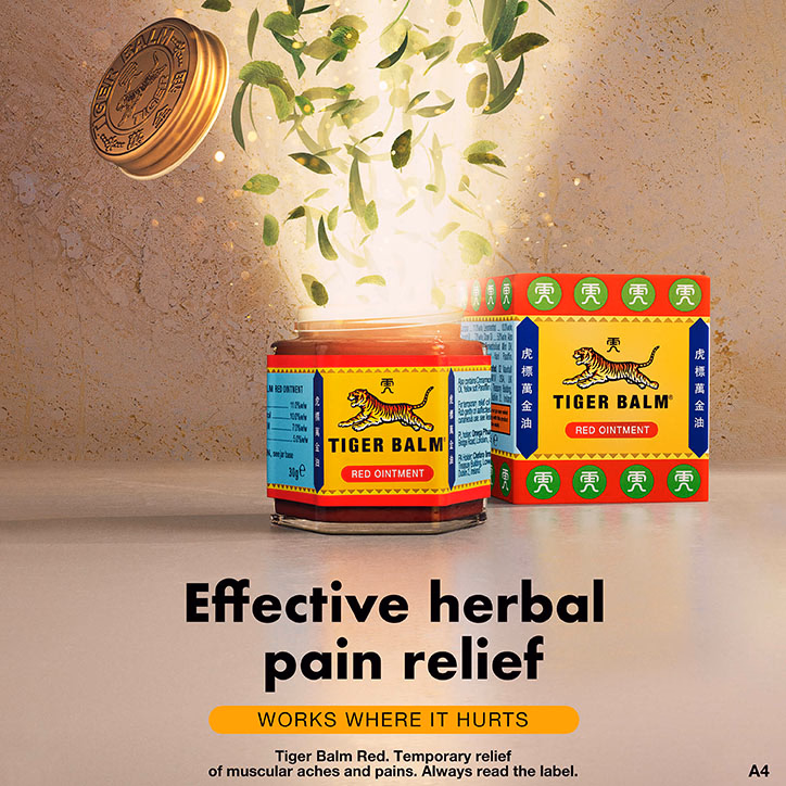 Tiger Balm Red Ointment Large - 30gm