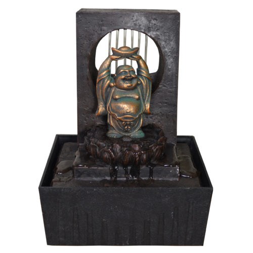 waterfeature happy buddha