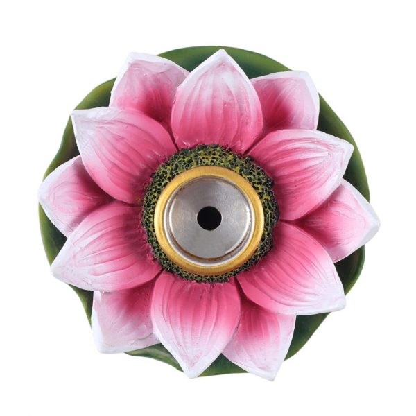 Colourful Lotus Backflow Burner