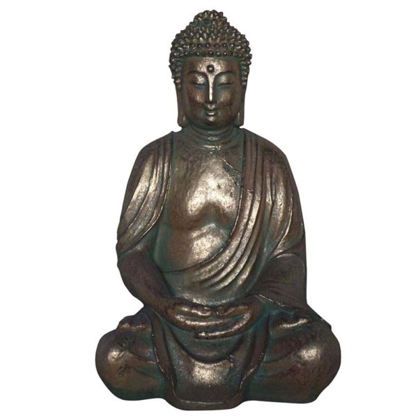 sitting garden buddha