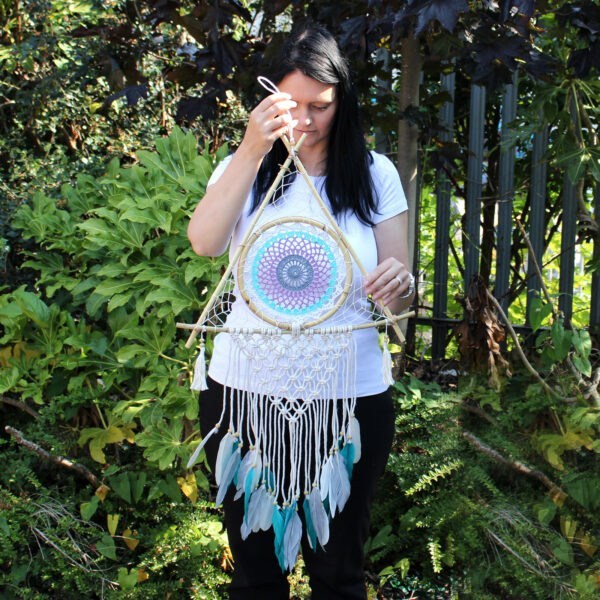 Protection Dreamcatcher Pyramid