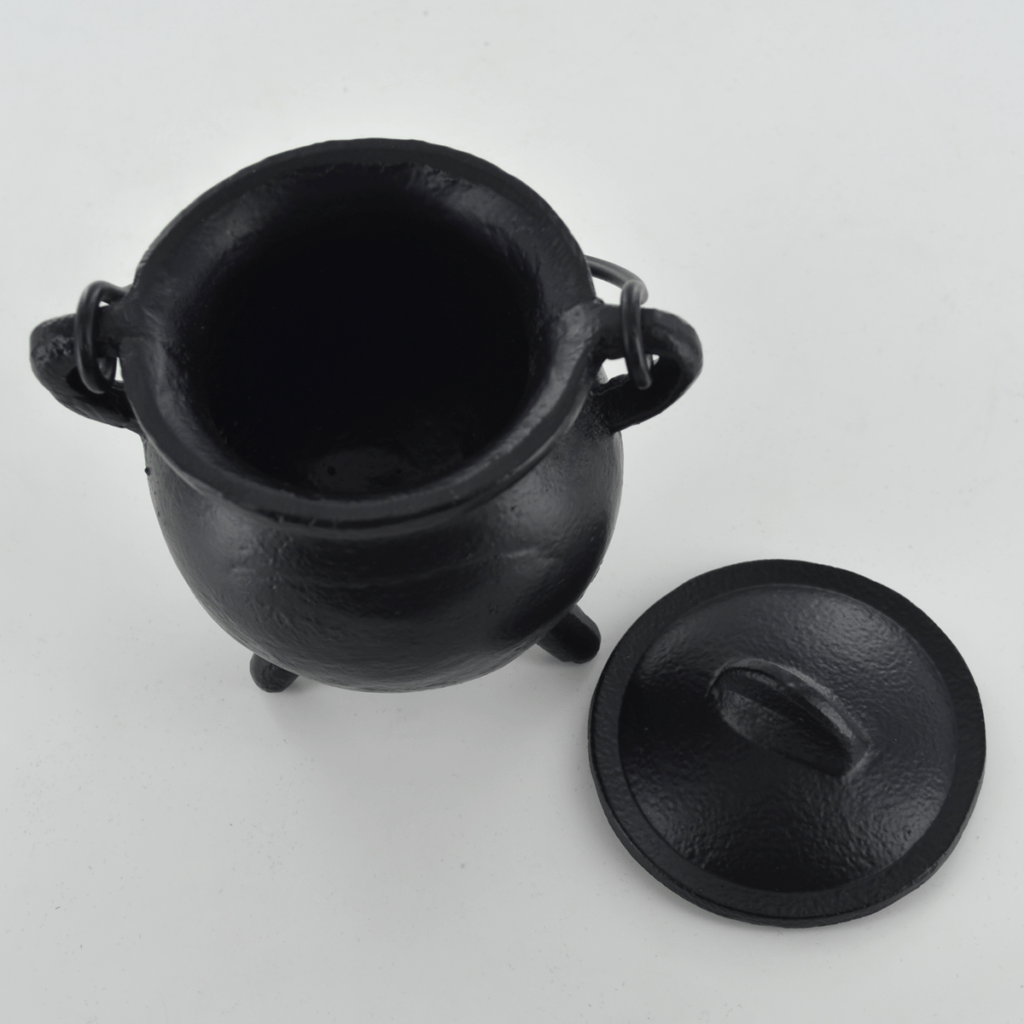 Cast Iron Cauldron Small Happy Buddha UK
