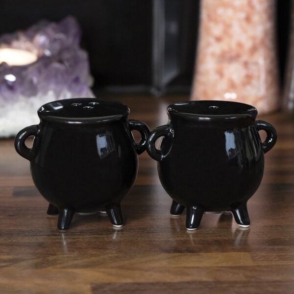 Witch salt and pepper shaker