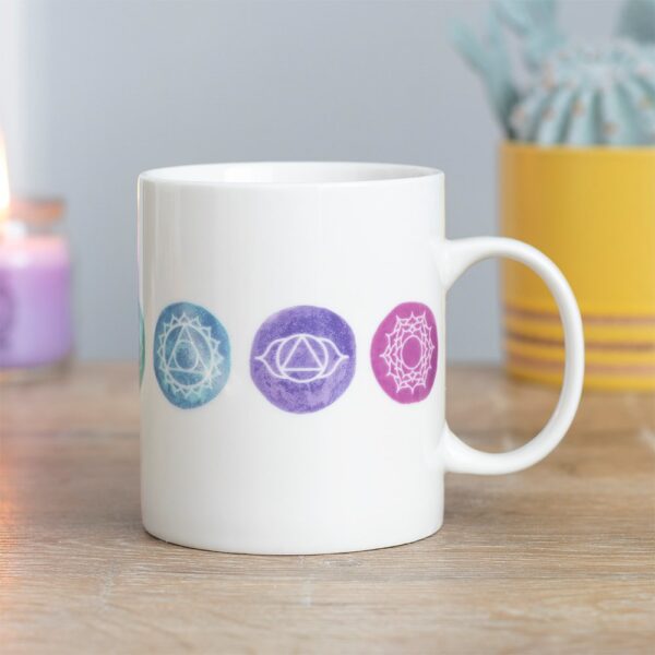 Rainbow Aligned Chakra Mug
