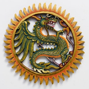 dragon plaque