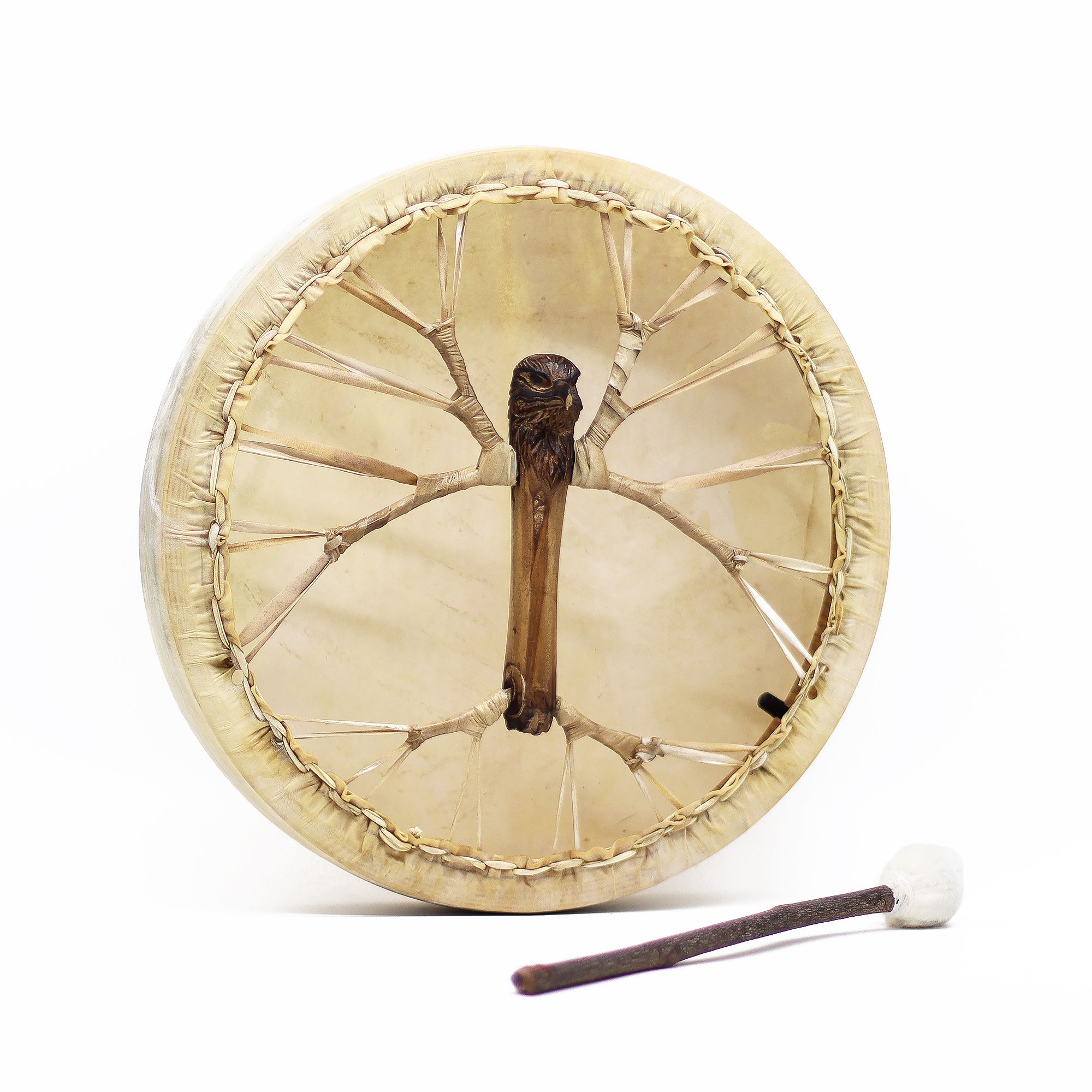 Spirit of the Eagle - Shaman Drum & Stick- Tunable - 40cm