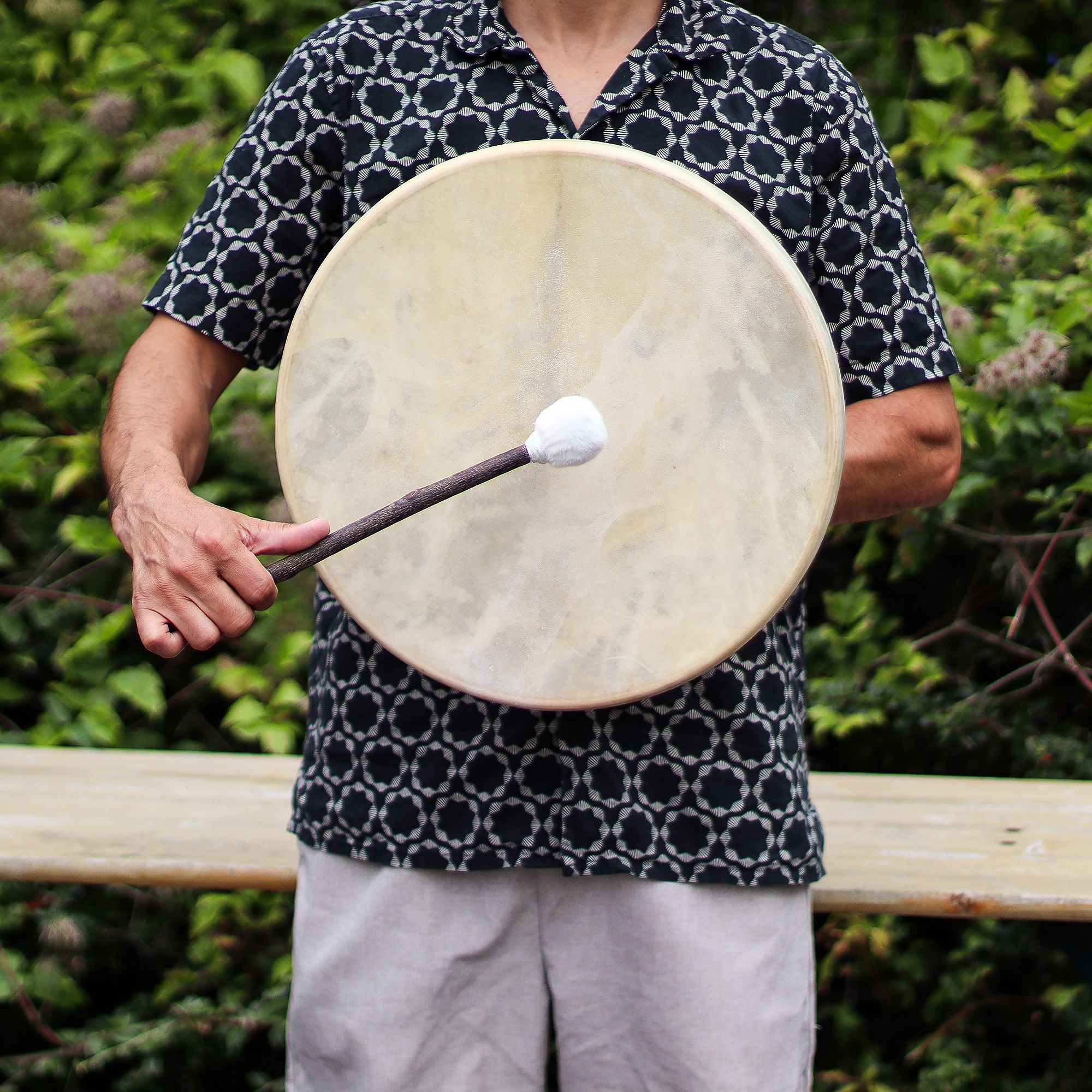 Spirit of the Eagle - Shaman Drum & Stick- Tunable - 40cm