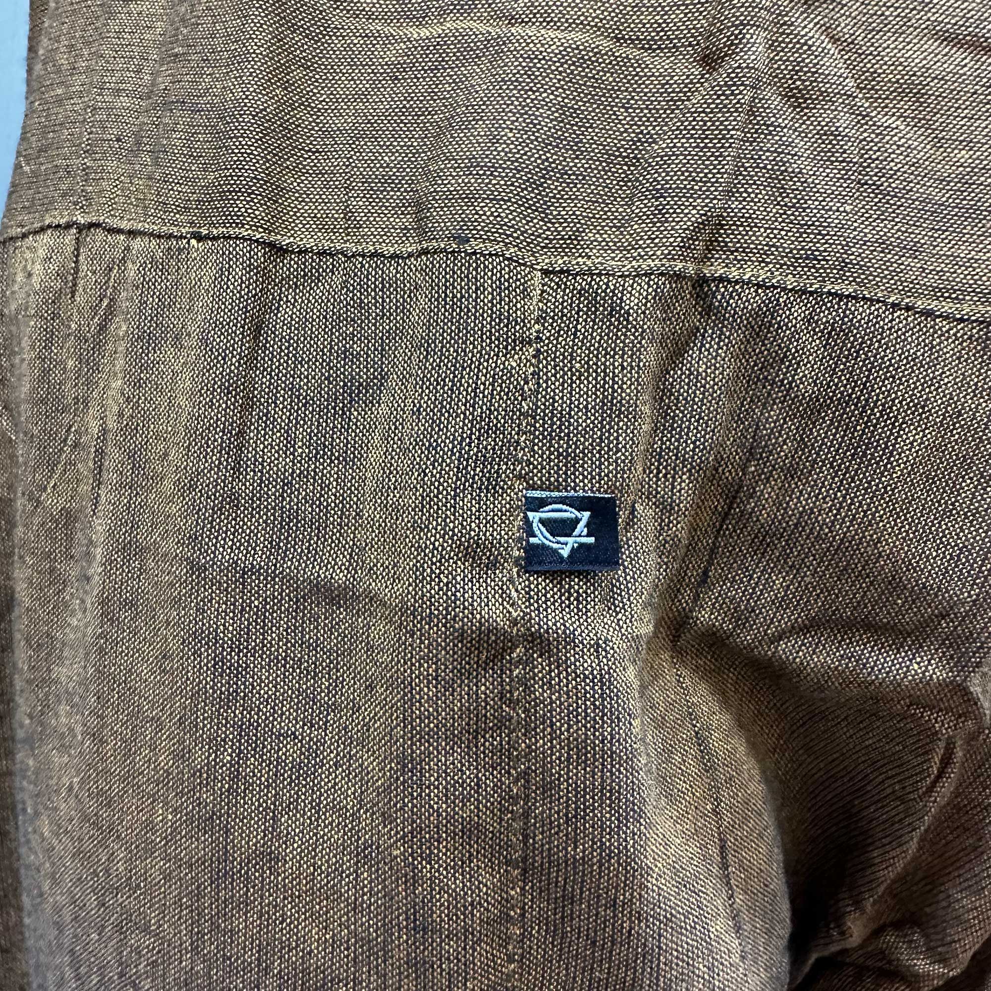 Yoga and Festival Pants - Thai Fisherman Mandala Mantra on Orange