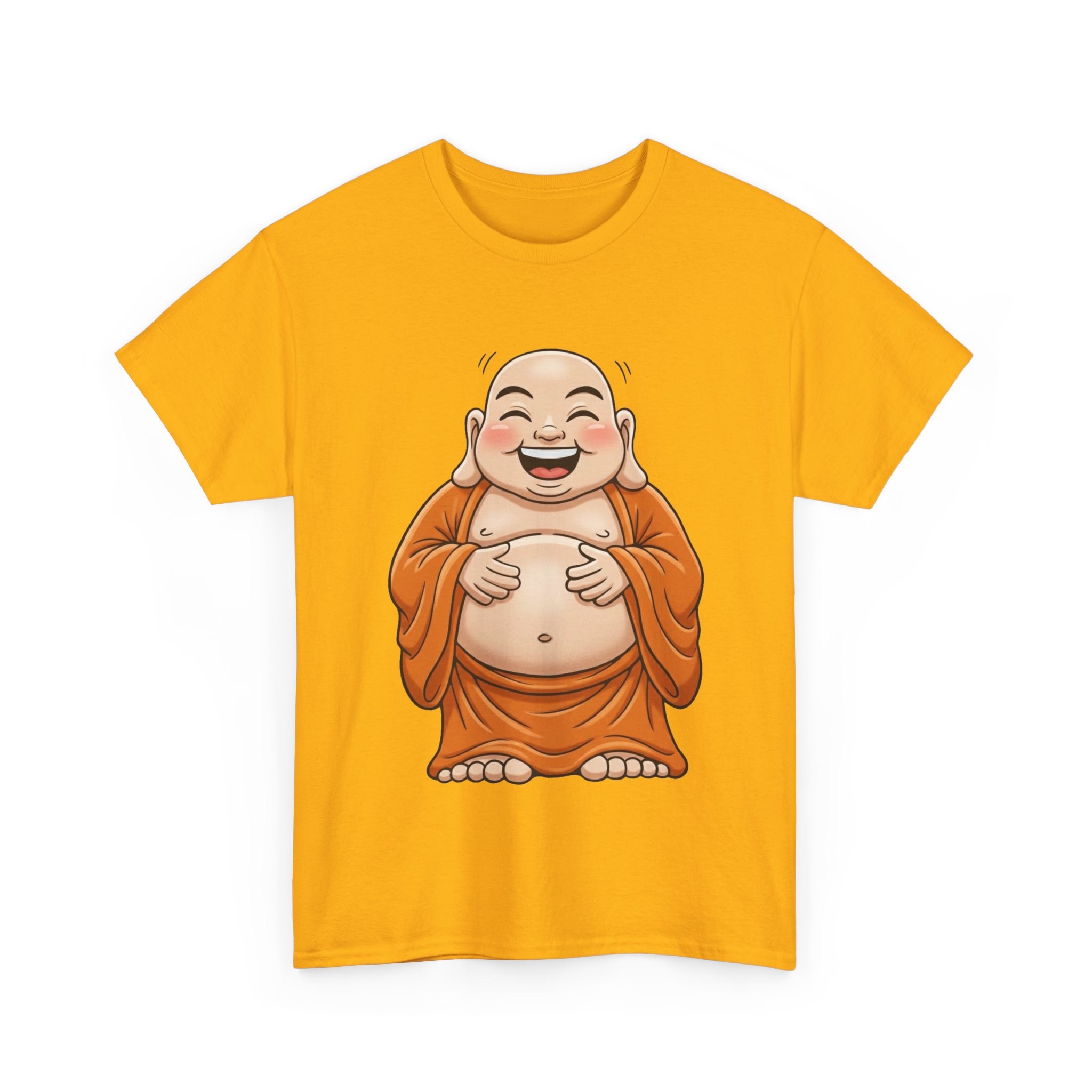 Happy Buddha T-Shirt — Laughing Buddha Graphic Tee