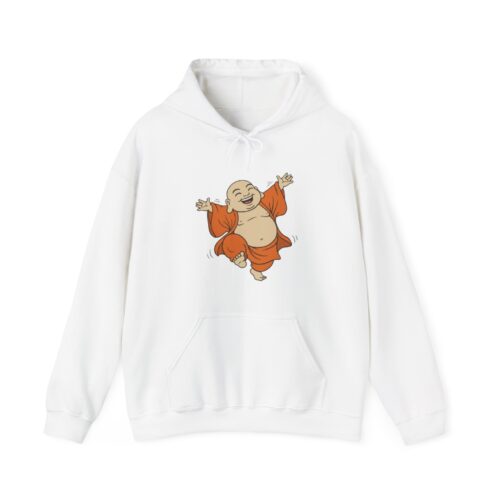 Happy Buddha Hoodie – Dancing Happy Buddha Graphic Sweatshirt