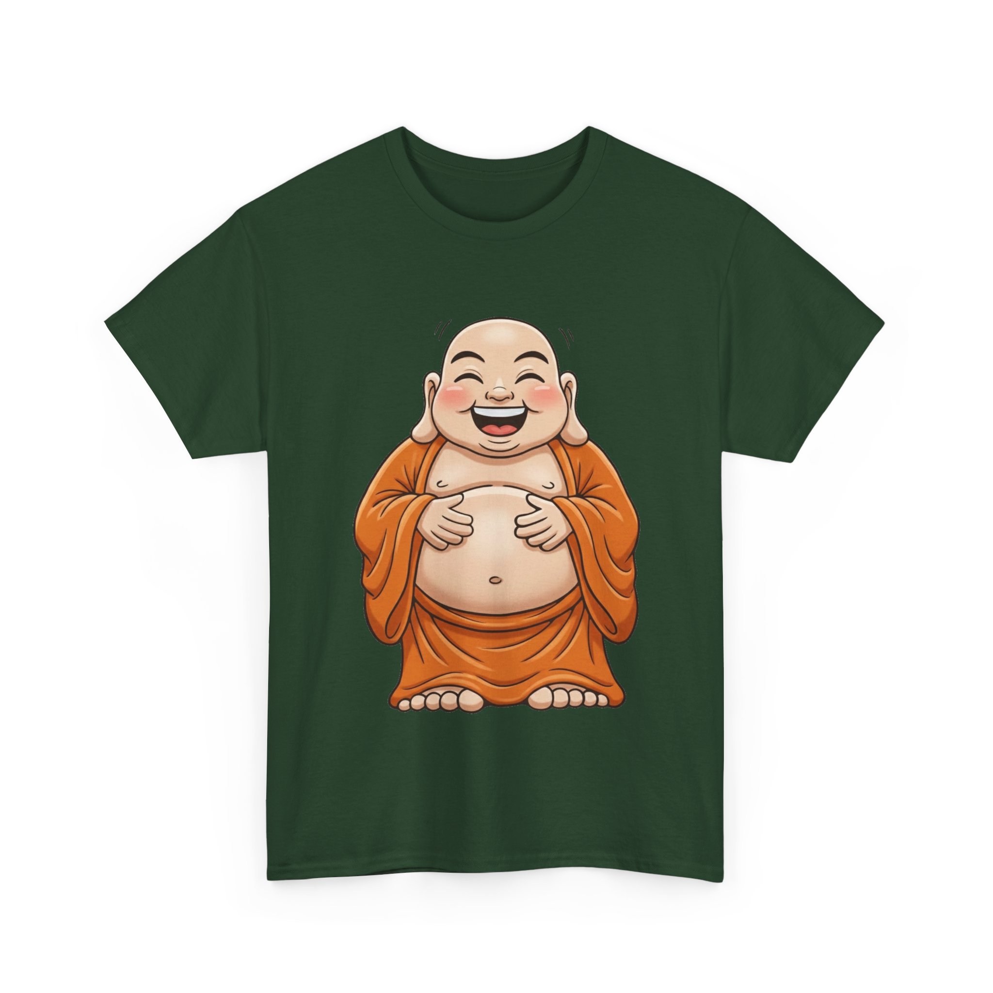 Happy Buddha T-Shirt — Laughing Buddha Graphic Tee