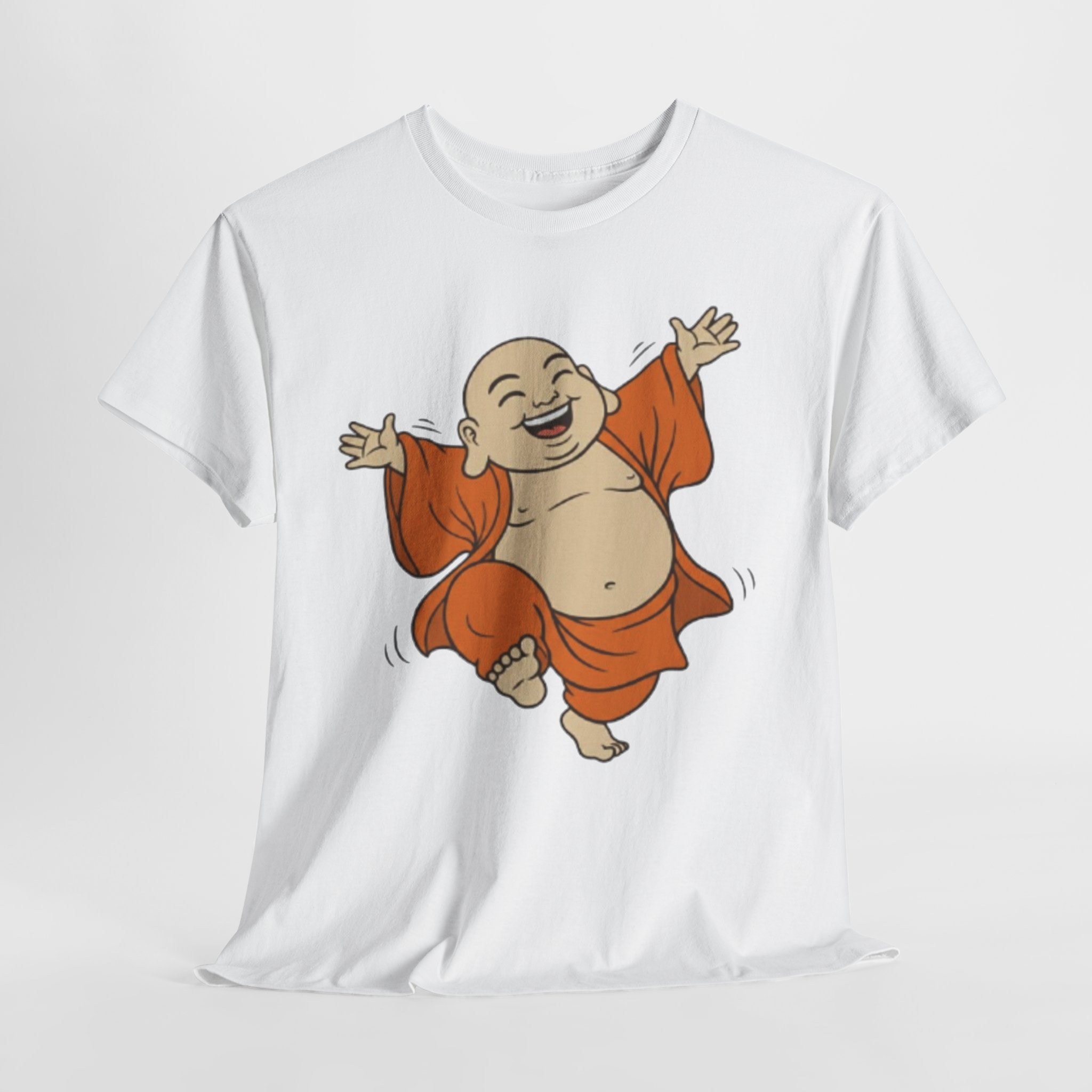Happy Buddha T-Shirt — Dancing Happy Buddha Graphic Tee
