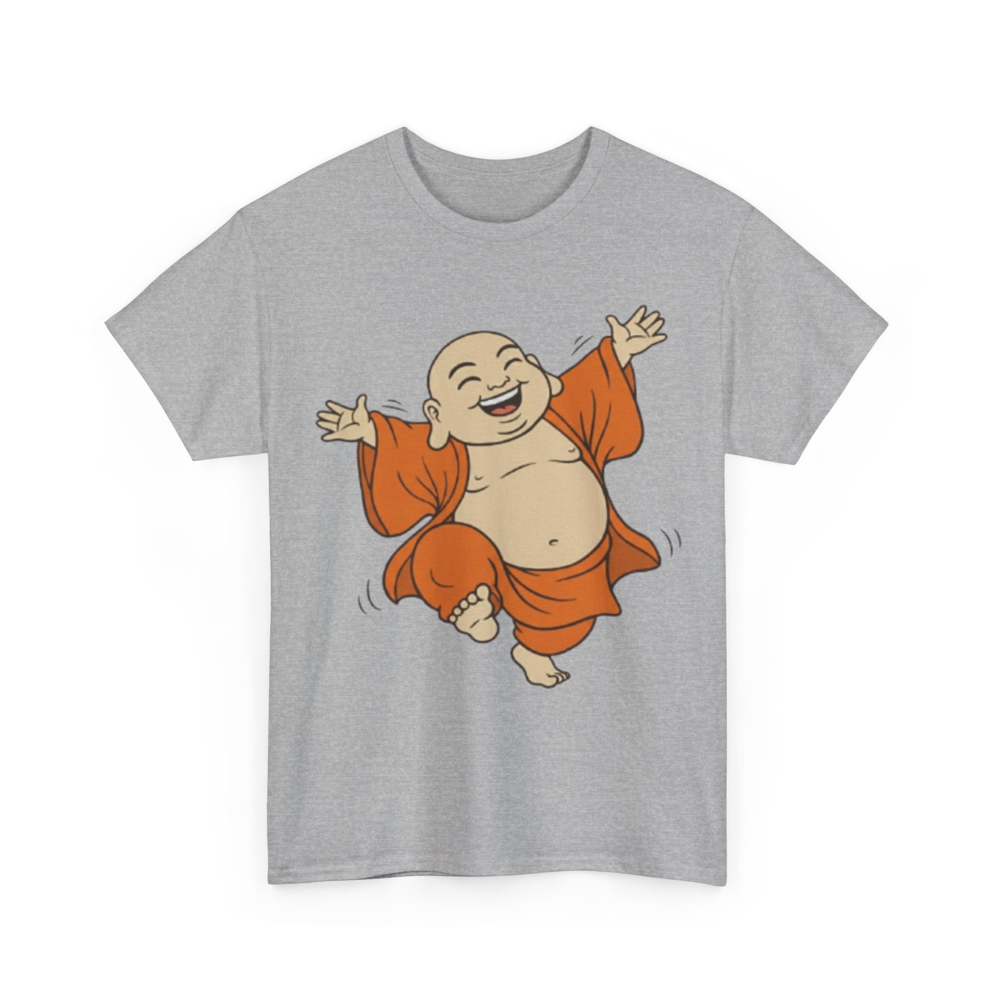 Happy Buddha T-Shirt — Dancing Happy Buddha Graphic Tee