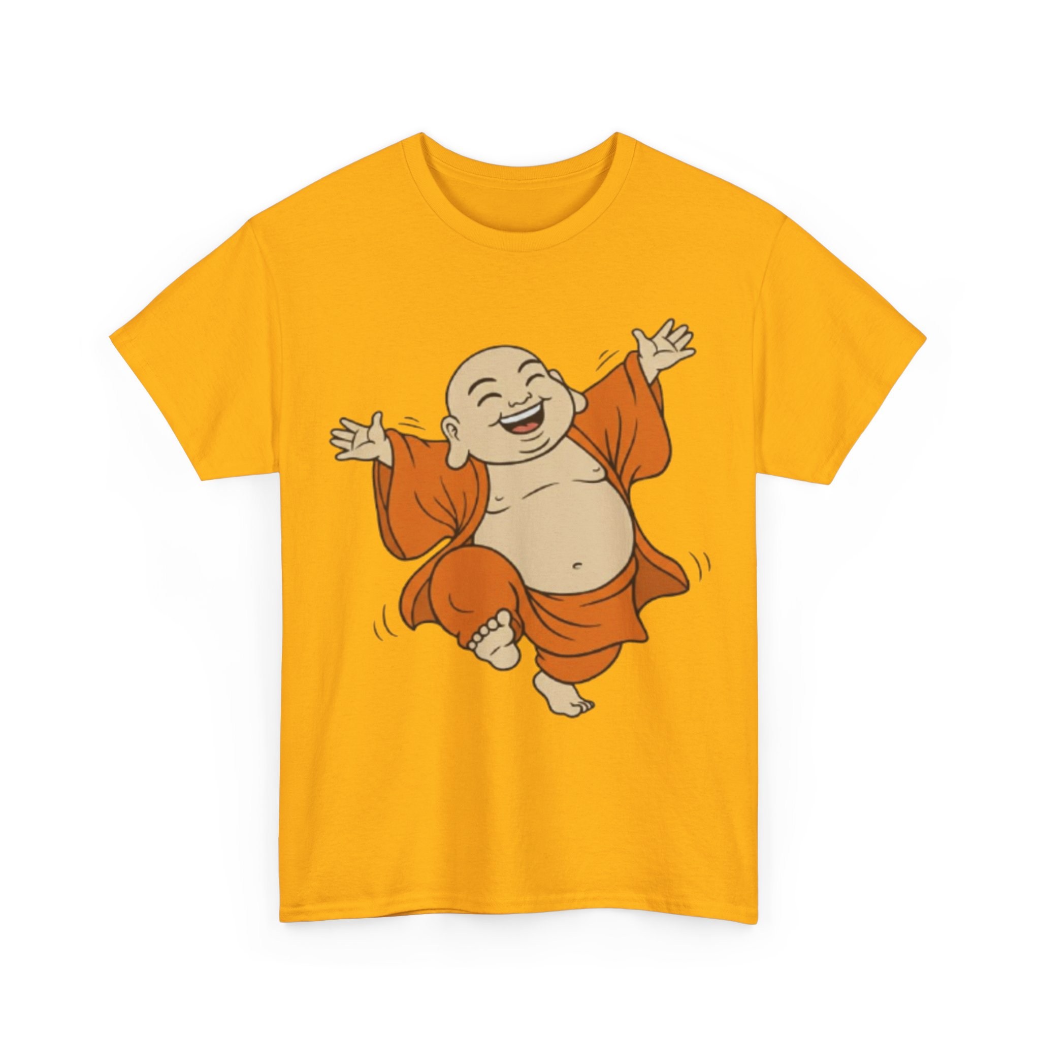 Happy Buddha T-Shirt — Dancing Happy Buddha Graphic Tee