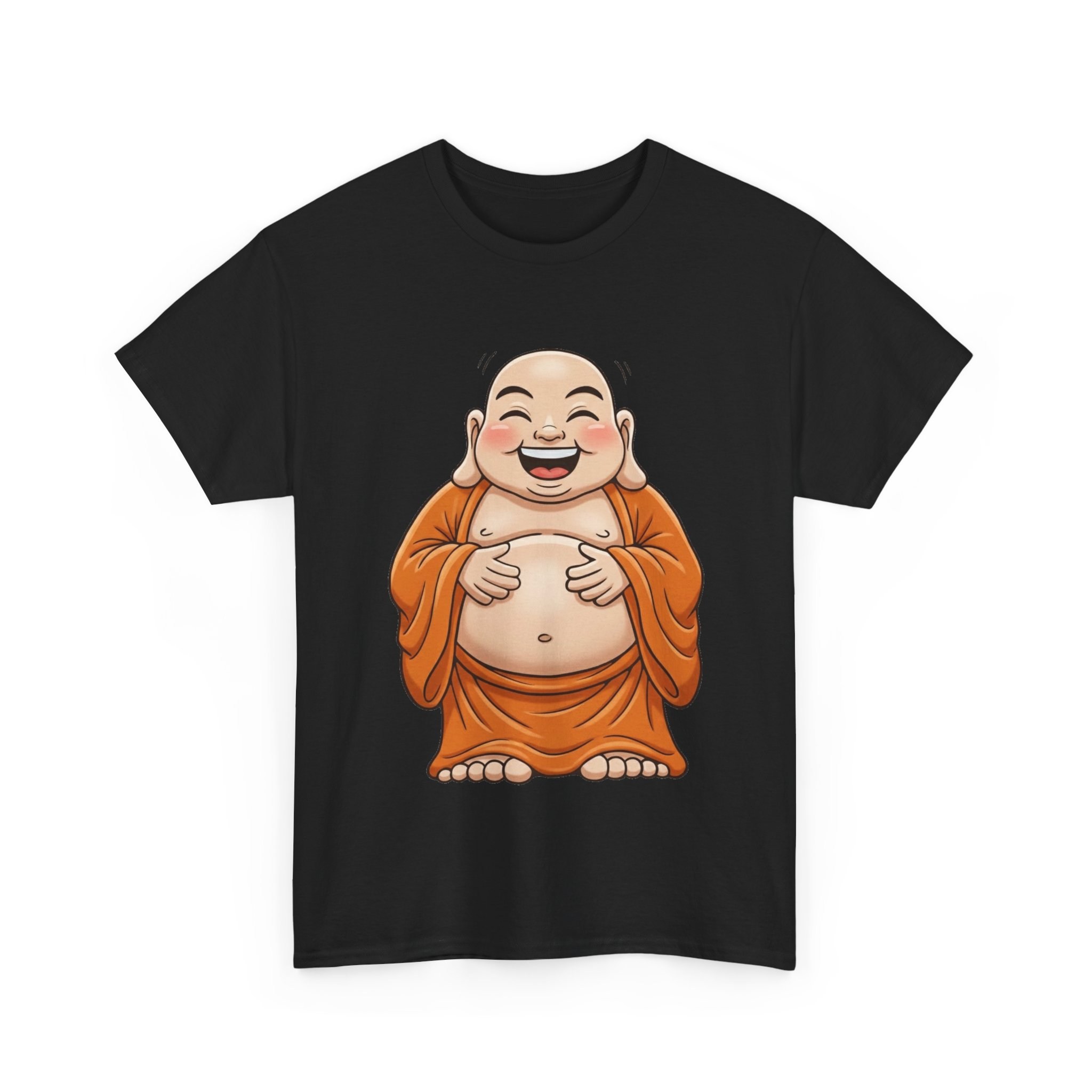 Happy Buddha T-Shirt — Laughing Buddha Graphic Tee