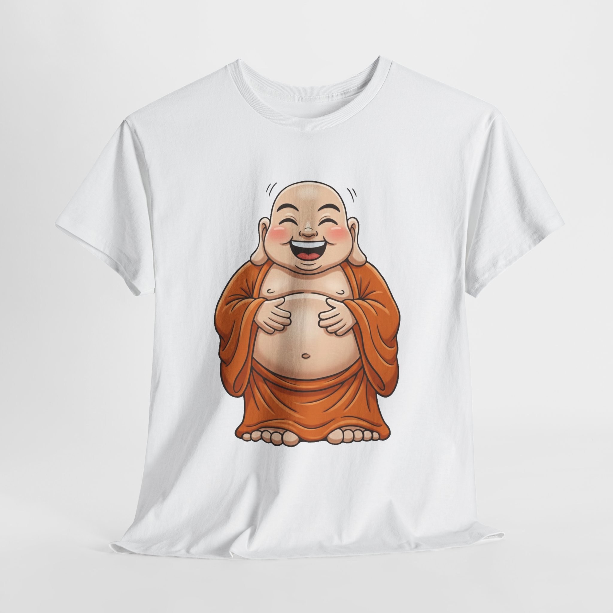 Happy Buddha T-Shirt — Laughing Buddha Graphic Tee