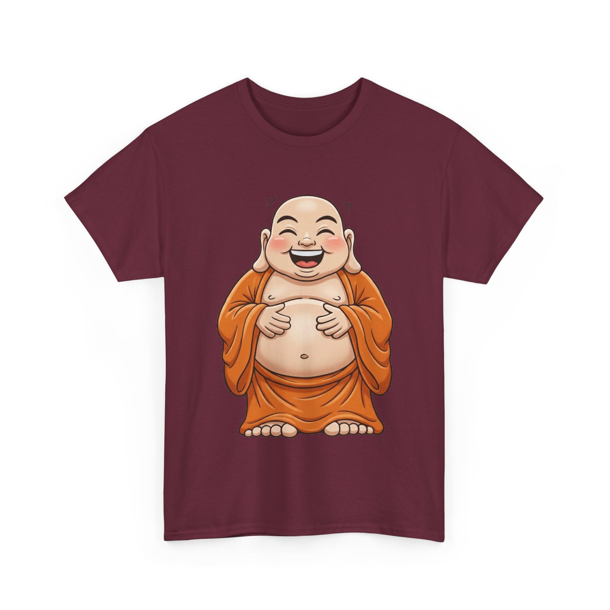 Happy Buddha T-Shirt — Laughing Buddha Graphic Tee