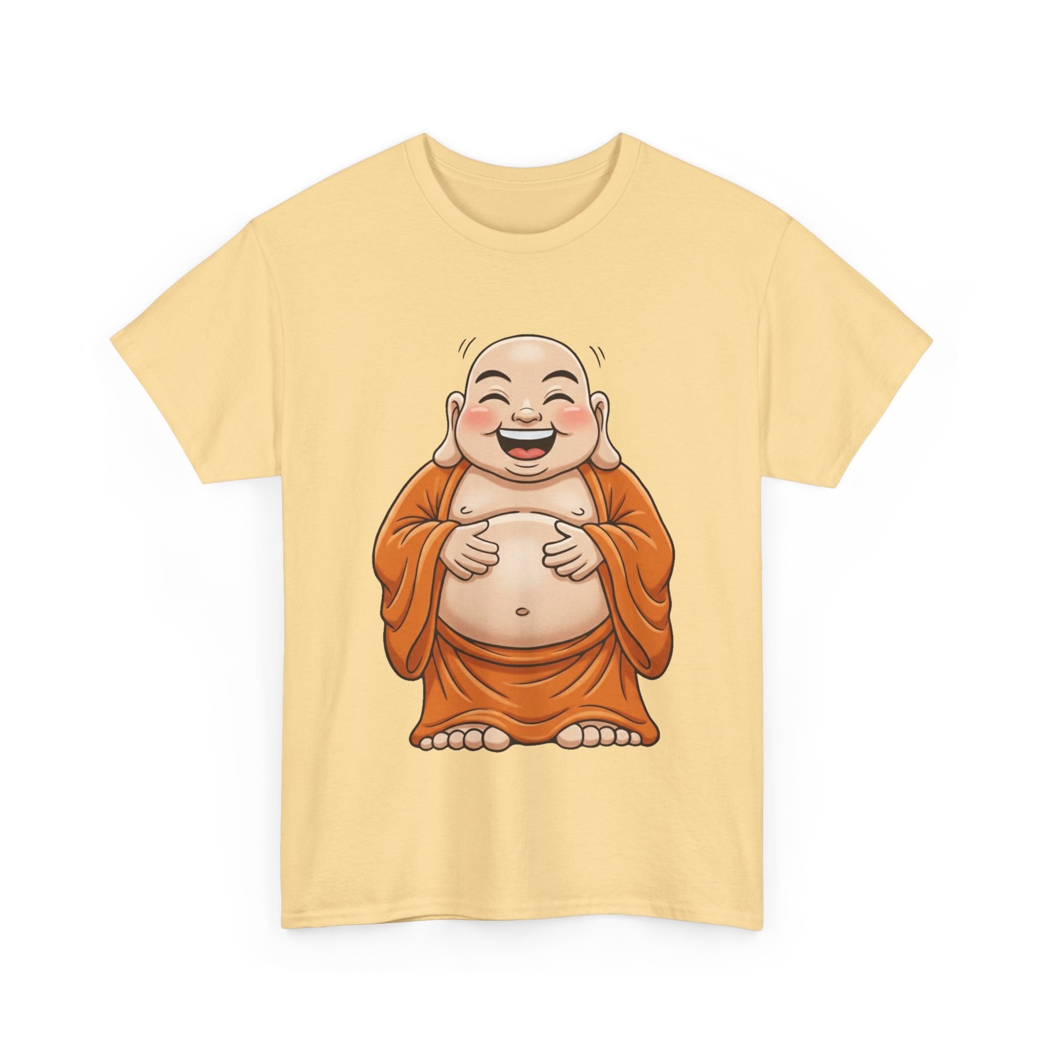 Happy Buddha T-Shirt — Laughing Buddha Graphic Tee