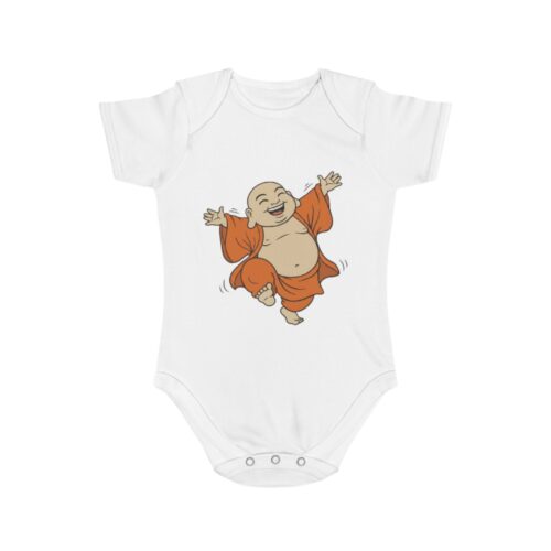 Happy Buddha Baby Bodysuit — Cute Infant Onesie