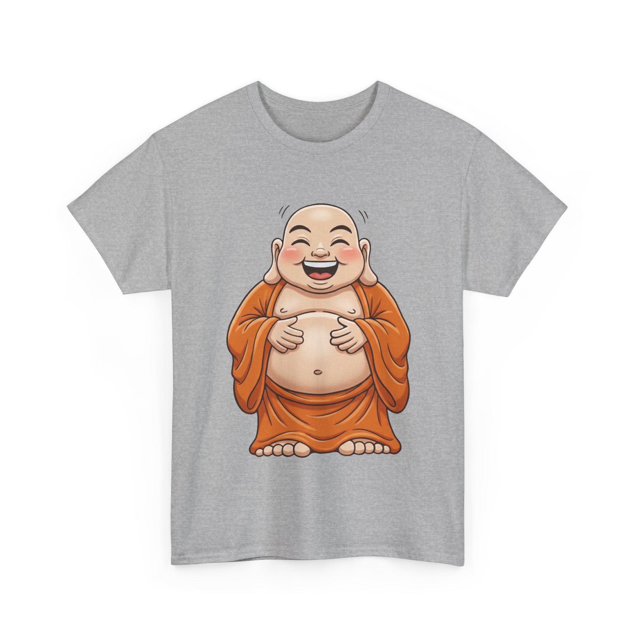 Happy Buddha T-Shirt — Laughing Buddha Graphic Tee