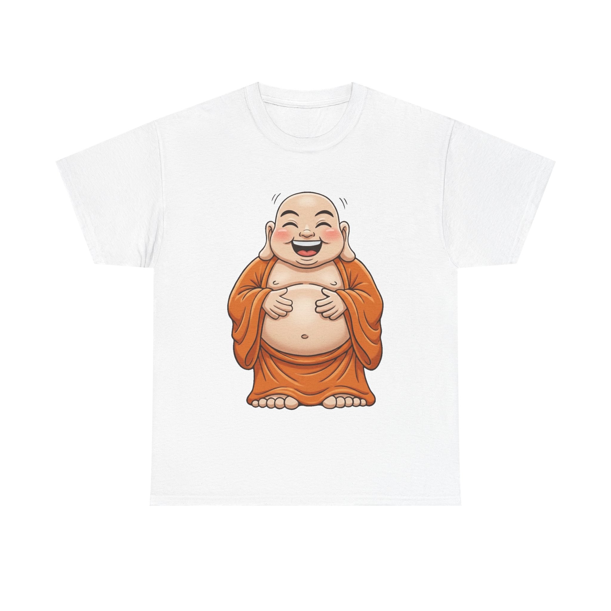 Happy Buddha T-Shirt — Laughing Buddha Graphic Tee