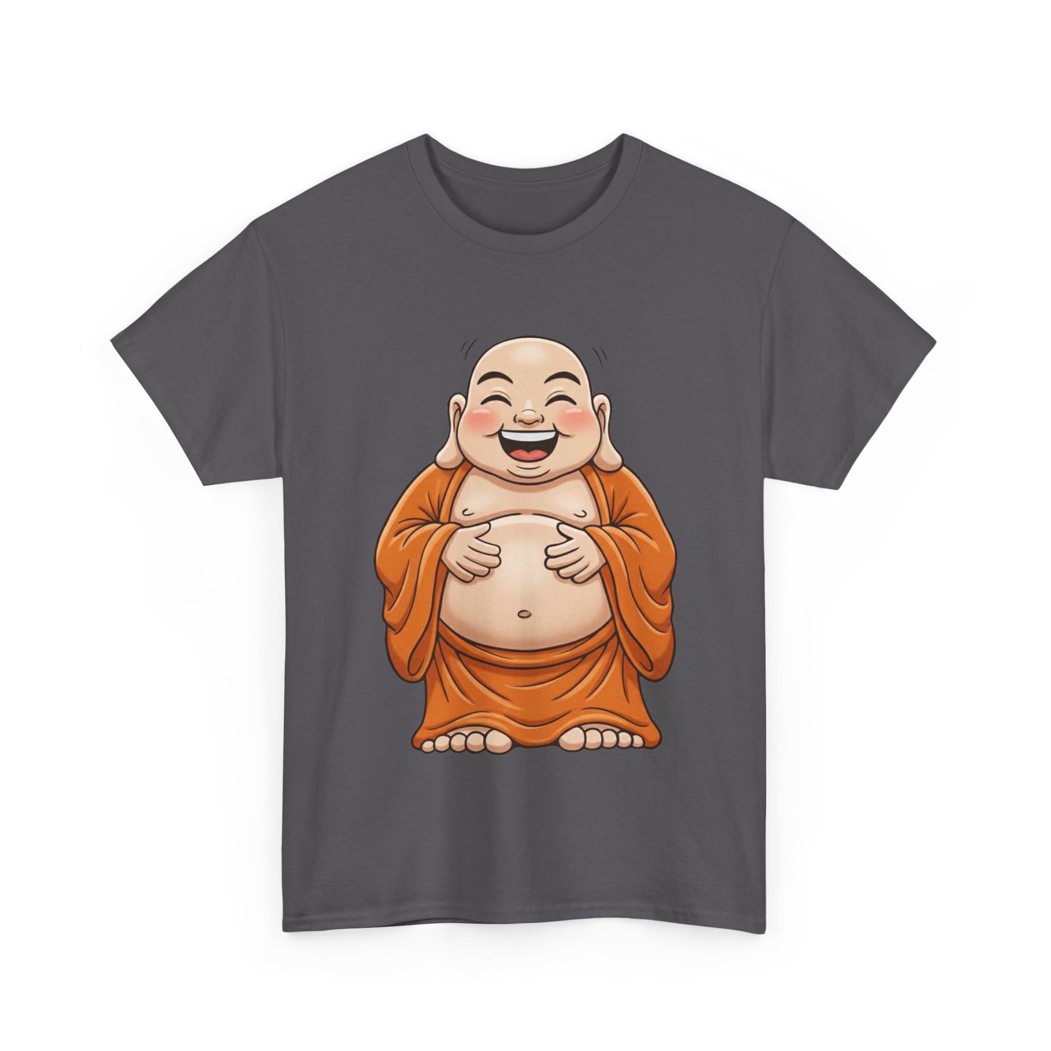 Happy Buddha T-Shirt — Laughing Buddha Graphic Tee