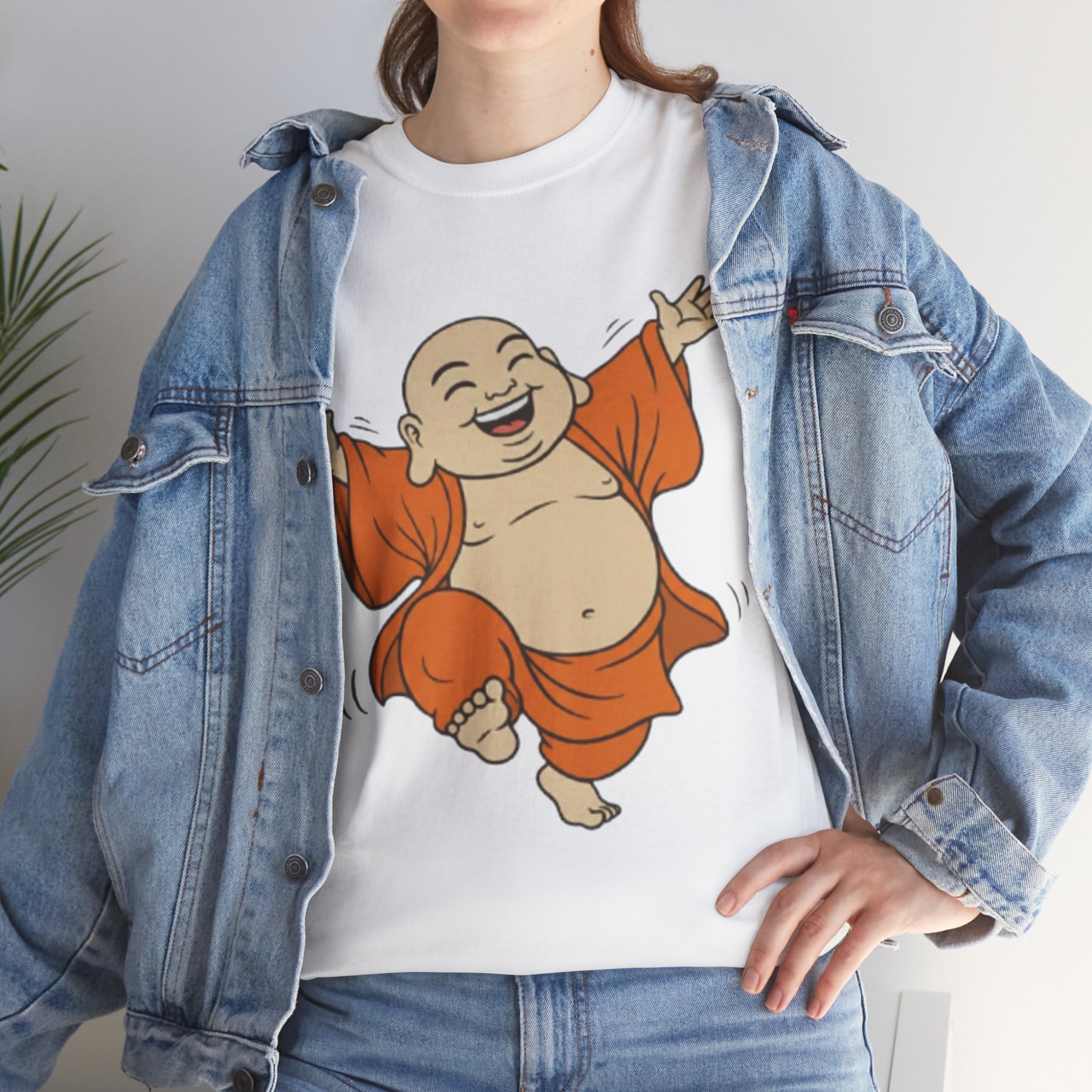 Happy Buddha T-Shirt — Dancing Happy Buddha Graphic Tee