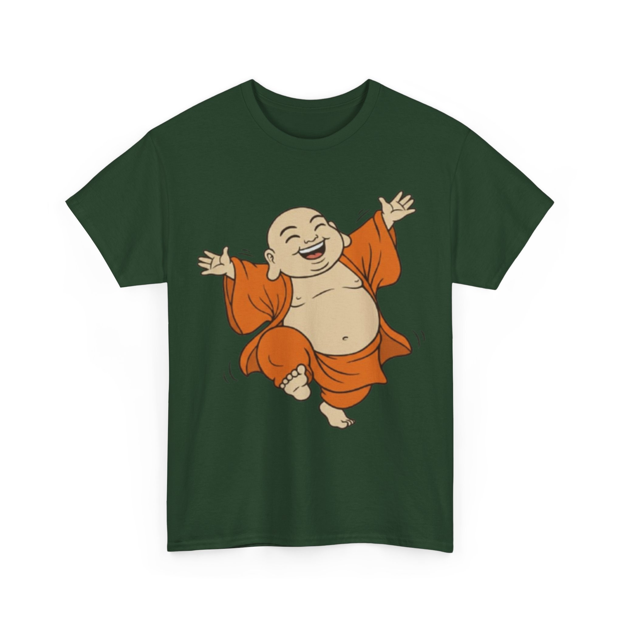 Happy Buddha T-Shirt — Dancing Happy Buddha Graphic Tee