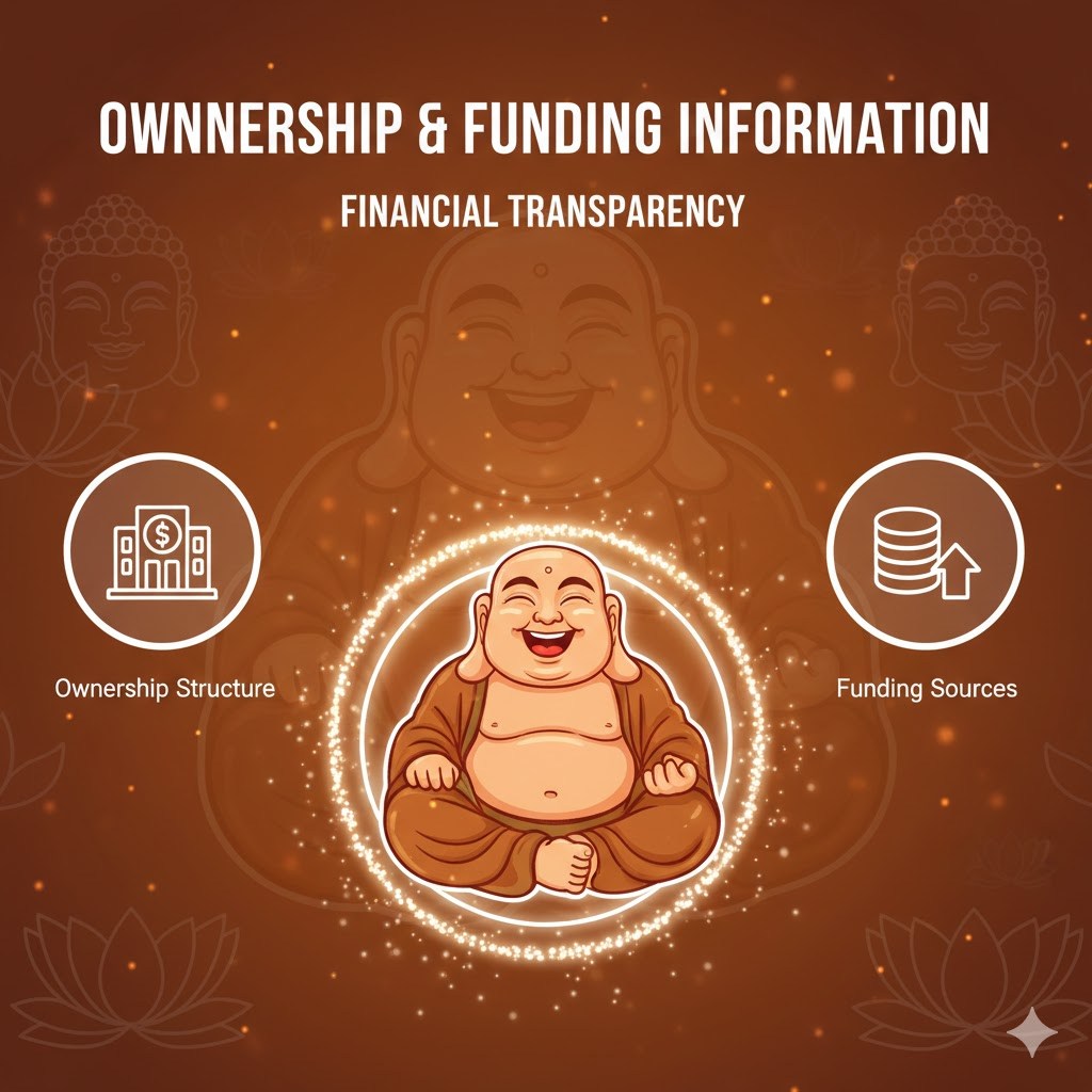 Ownership & Funding Information policy for happybuddha