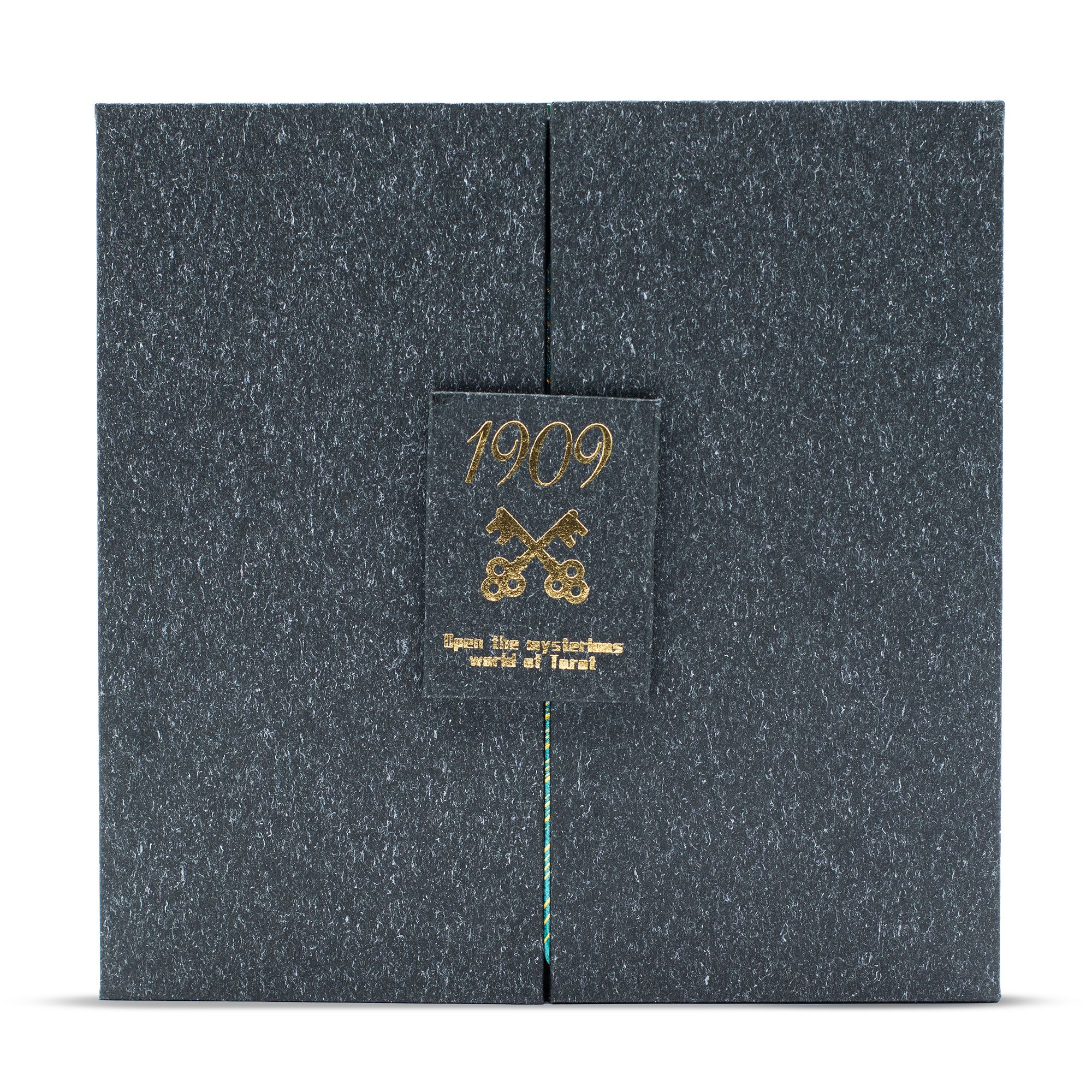 Gold & Turquoise Foil Tarot Card - Gift Set