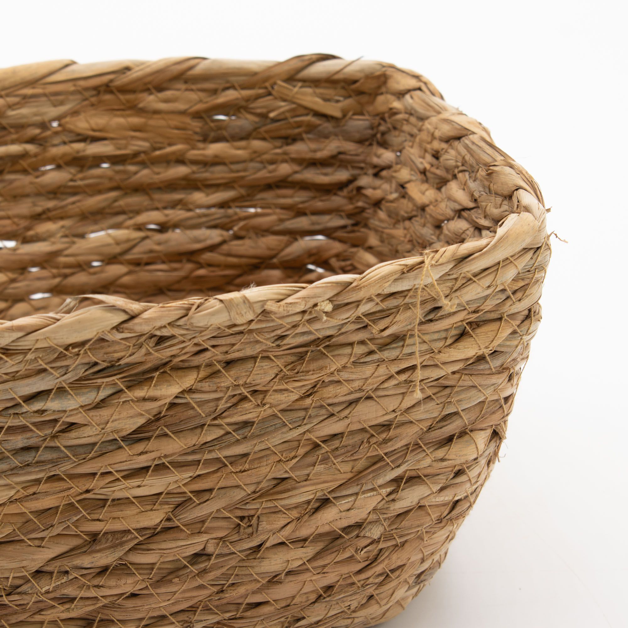 Seagrass Square Baskets - Natural - Set of 3
