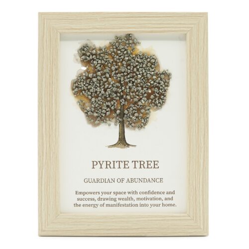 pyrite gemstone tree