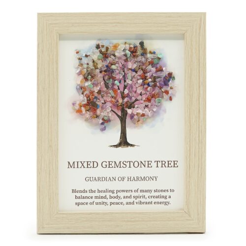 mixed gemstone tree