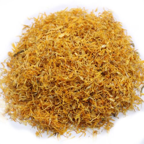 dried marigold petals