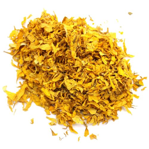 dried sunflower petals