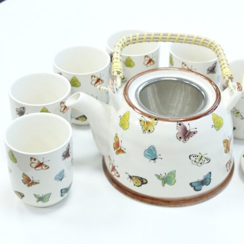 butterfly teapot